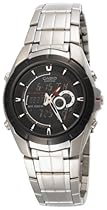  Casio Men's Ana-Digi Edifice Thermometer Bracelet Watch #EFA119BK-1AV