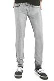 Social Collision Light Grey Stinger Fit Jeans