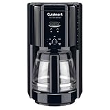 Factory-Reconditioned Cuisinart DCC-1000BKFR Filter Brew 12-Cup Programmable Coffeemaker, Black