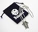 The Nightmare Before Christmas Jack Sally Figure Necklace Pendant For lovers