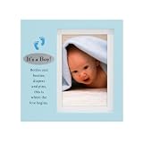Malden Verses Juvenile Plaque Picture Frame, Blue by Malden