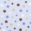 Circo&reg; Crib Fitted Sheet- Blue/Brown Stars