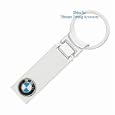 BMW Genuine Silver Chrome Logo Key Chain Ring