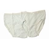 Damen Ripp-Unterw�sche aus 100% Baumwolle, hoch geschnittene Slips (6er Pack)
