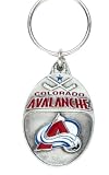 Colorado Avalanche Hockey Pewter NHL Keychain