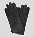 Info/Buy Shrunken Grain Leather Gloves with Cashmere