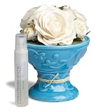 410hoOznR9L. SL160  Pearlessence Reed Diffuser MantraScents, White, Vanilla