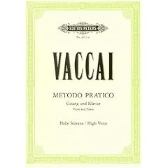 Metodo Pratico di Canto Italiano: Hohe Singstimme / (f�r Gesang und Klavier)