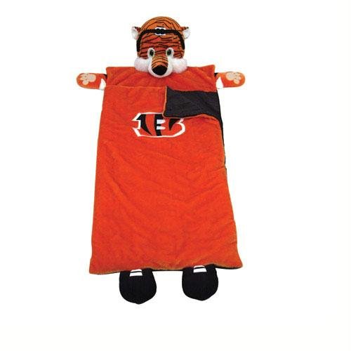 Cincinnati Bengals Nfl Plush Team Mascot Sleeping Bag (72)