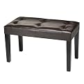 Faux Leather Bench