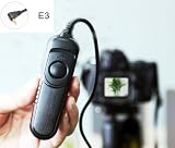 Wired remote Shutter Release Control compatible with CANON RS-60E3, PENTAX CS-205, CONTAX LA; fits Canon EOS 60D, 300D, 350D, 400D, 450D, 500D, 550D, 600D, 1000D, 1100D, Rebel XTi, Rebel 2000, Rebel T1i, Rebel T2, Rebel T2i, Rebel T3, Rebel T3i, EKiss, KISS X2, Kiss X5, PowerShot G10, G11, G12; PENTAX K7, K5, K200D, K100D, K110D, K20D, K10D, *ist DL2, *ist DL, *ist DS2, *ist D, *ist Ds, MZ-6, ZX-L; SAMSUNG GX-1L, GX-1S, GX-10, GX-20, NX10, NX100, NX5