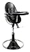 Bloom Fresco Loft Contemporary Baby HIghchair (Ebony with Midnight Black Leatherette Liner)