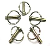 汎用 トラクター 農作業 農機具 耕運機 耕うん機 連結 用 リング ピン リンチ ピン リベット ピン セット (円型 5個セット)