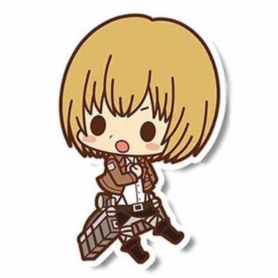 ラバーストラップコレクション 進撃の巨人 アルミン・アルレルト 単品