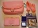 Video Games : PINK Nintendo DS Lite Carrying Case Bag + Silicone Case + Game Card Holder + Screen Protector for NDS / NDSL