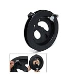 SODIAL(TM) Sturdy Outdoor Kite Line Reel Winder with Lock Black
