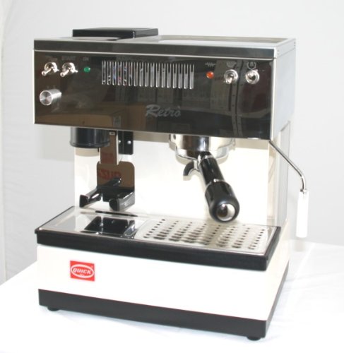 QuickMill 0835 Espressomaschine Retro wei� mit M�hle - Foto