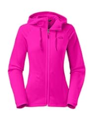Sports: The North Face Mezzaluna Hoodie Womens Luminous Pink XXL - The North Face