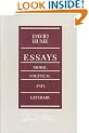 Essays - Moral, Political and Literary