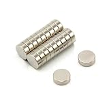 9mm dia x 3mm thick N42 Neodymium Magnet - 1.36kg Pull (Pack Of 20)