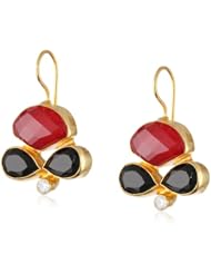 Kanupriya Hearts of Palm Drop Earrings
