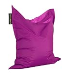 Plain Lazy Indoor / Outdoor Beanbag, Magenta