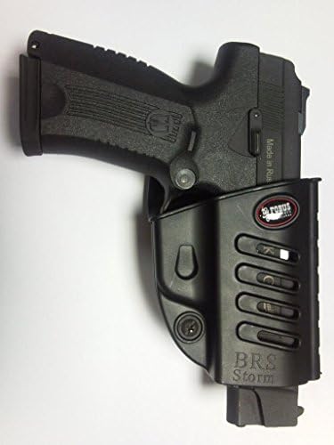 Fobus Thigh Rig: Drop leg extension unit with a Hand Gun Paddle Holster. Model: BRS-EXND.