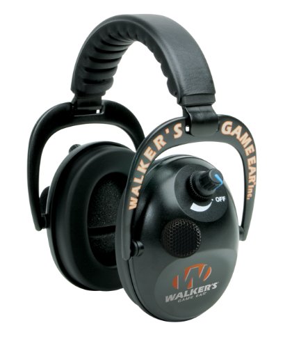 Walker's Game Ear Power Electric Muffs with AFT (Black)
