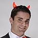FlashingBlinkyLights Red Light Up Devil Horns LED Headband