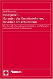 Produkt-Bild: Vetospieler - Garanten des Gemeinwohls und Ursachen des Reformstaus