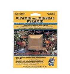 Aquarium Pharmaceuticals Vitamin and Mineral Pyramid, one block