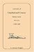 Book Abstracts of Cumberland County, Pennsylvania Wills, 1785-1825