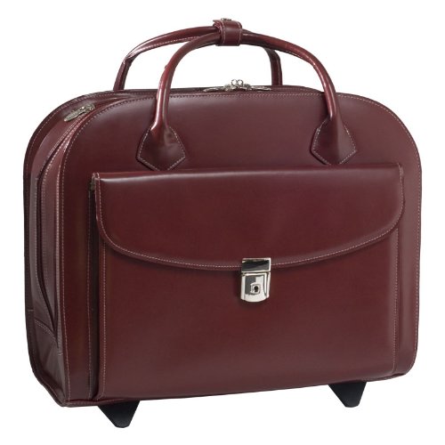 McKleinUSA GRANVILLE 96146A Red Wheeled Ladies' Laptop Case McKleinUSA GRANVILLE 96146A Red Wheeled Ladies' Laptop Case