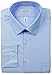 Van Heusen Men's Herringbone Regular Fit Solid Spread Collar Dress Shirt