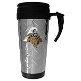 Bergamot Purdue Boilermakers Diamond Plate Travel Mug