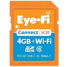 Eye-Fi 4GB Connect X2 SDHC Card Class 6 - EYE-FI-4CN