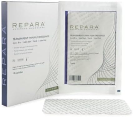 REPARA Transparent Thin Film Dressings 6" x 8" (Box of 10) # 4789 by Select Medical