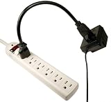 Cables Unlimited PWR-PSLIB 1-Foot Outlet Xtender Power Cord