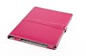 M-Edge Executive Genuine Leather Kindle DX Jacket (Fits 9.7" Display, Latest Generation Kindle DX), Pebbled Fuchsia
