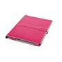 M-Edge Executive Genuine Leather Kindle DX Jacket (Fits 9.7" Display, Latest Generation Kindle DX), Pebbled Fuchsia
