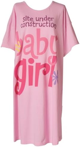 Site Under Construction Sleep Shirt in Gift Bag - Baby Girl