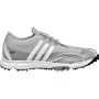 adidas TraxionLITE Sport AT Golf Shoe (Silver/Silver/White) 8