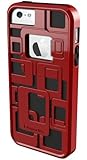 Qmadix Cube 3D Case for iPhone 5/5s - Retail Packaging - Red