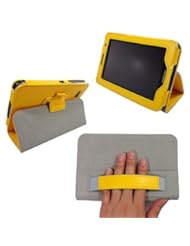 ProCase Galaxy Tab 2 7.0 Case Ultra Slim Folio Leather Case Cover for Samsung Galaxy Tab 2 7.0 GT-P3113 Tablet (Yellow, Flip Stand)