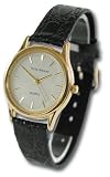 Philip Mercier SML18/A Ladies White Dial Watch with Black Strap