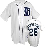Curtis Granderson Detroit Tigers Home Youth MLB Replica Jersey