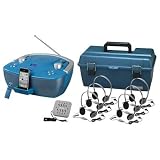 Hamilton Val-U-Pak IPOD/CD/SD/USB/MP3 Listening Center 6 Station Personal Headphones - Hamilton LCPHB-100IHA2V