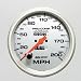 Auto Meter 4496 Ultra-Lite In-Dash Speedometer Gauge