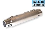 4 XLR Female Coupler Mic Mike Adapter GLS AUDIO
