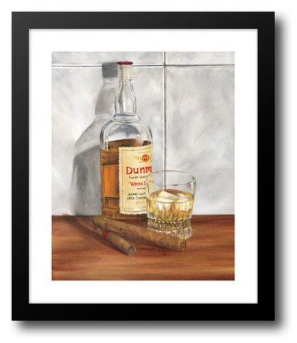 Scotch on the Rocks II 20x24 Framed Art Print by Goldberger, Jennifer